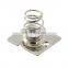 Remote control nickel plate spring metal aa battery contact