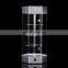 Polygon style acrylic rotating display showcase for watch