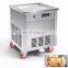 High quality fry pan roll stir fry ice cream machine in low price