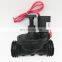 2/2 way G1" / G 3/4" garden irrigation solenoid valves plastic with flow adjustment