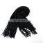 factory outlet 100% acrylic covered yarn tassel shawl warm scarf