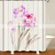 i@home elegance mildew resistant polyester flower print custom shower curtain bathroom