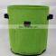 Garden Grow Bags 3 Gallon 5 Gallon 10 Gallon 25 Gallon Aeration Fabric Pots Container Garden Potato Felt Grow Bag