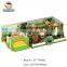 Customized Ocean Castle style plastic Material and Soft  indoor playground with ball pool