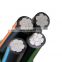 3*50 ABC Cable compact aluminum conductor XLPE Insulation overhead cable