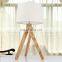 Retro Table Lamp Wooden Base Table Lamp high quality desk lamps for study room hotel villa room