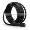 4000 PSI 3/8" x 50 FT High Tensile Wire Braided Rubber Wrapped Pressure Washer Hose with Couplers