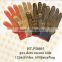color cotton gloves with PVC dots/ pvc dotted gloves/hand working gloves / pvc dotted cotton glove