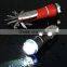 LED High power Zoom Adjustable Flashlight with Car Safety Tool