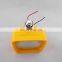 Cat excavator Square lights with yellow plastic cover