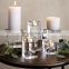 Dining Table Solid Crystal Candlestick High Transparency Candle Holders Heavy Solid Square Tealight Holder
