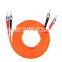 Telecommunication  OEM & ODM FTTH Gigabit ST to ST Multi mode 3/5/10/15M Fiber Patch Cable  a pair