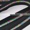 Rainbow Nylon Colored Resin Decorative Metal Rainbow Zipper Tape