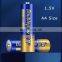 OEM Customized heavy duty alkaline dry battery 20pcs/box 1.5v lr6 no.5 aa alkaline primary battery cell