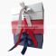 High quality luxury sturdy magnetic folding sturdy bridesmaid proposal gift boxes with ribbon