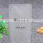 Custom plastic ziplock stand up pouch with clear window for cosmetics