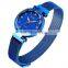 2020 New Hot Sale luxury watch Skmei Q022 316 stainless steel case crystal watches for women magnet buckle wristwatches