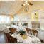 Modular Solid Wood Kitchen Sideboard Furniture Cupboard White Shaker Kitchen Cabinets