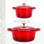 Enamel Cast Iron Dutch Oven Casserole Sauce Pan