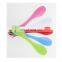 Multi Color Food Grade Plastic Cooking Spoon Fork With Customized Logo