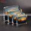 PMMA magnetic photo holder custom acrylic photo frame block