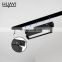 HUAYI New Design Magnetic Mounted Wall Washer Lamp Restaurant Simple Black Aluminum LED Track Rail Light