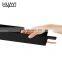HUAYI New Design Magnetic Mounted Indoor Restaurant Simple Black Metal Aluminum LED Track Lighting