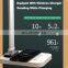 Dimmable Office Table Bedside Desk LED Study Night Light Lamp Mobile Cellphone Charging Led Desk Lamp With Wireless Charger