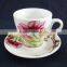 porcelain tea cups and saucers, ceramic coffee cup, turkish cups for tea