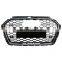 High quality front grill for Audi A3 ABS new style glossy black bumper grille for S3 RS3 style 2017 2018 2019