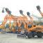 Wheeled excavator JYL6085 small 8ton 0.32cbm tire excavator cheap price
