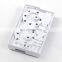 Custom made Flame retardant Optic Connect Termintion Box FTTH 1 PORT 2 core Duplex Fiber Optic Face Plate