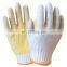 10 Gauge Natural White T/C PVC Dotted Work Glove