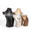 Modern Good Quality Mannequin Desktop Leather Pu Jewelry Display Stand Store Holder Necklace Bust Display
