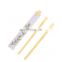Disposable Bamboo Chopsticks Wholesales Price 21CM Tensoge Chopsticks with Paper Sleeve