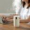 New Arrival Led display Portable Rechargeable room office desk Mini LED Night Light air Humidifier