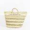 Handwoven from sustainable Seagrass Bag, Natural Beach Bag, Round Straw Summer basket Vietnam Supplier