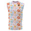 women's good-looking custom sleeveless t-shirts of 100% polyester