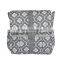 Large Capacility Diaper Wet Bag Baby Wet Diaper Bag Gray Floret Diaper Bag
