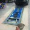 In-ground car chassis straightening machine