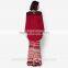 High Quality Wholesale Muslim Gown For Females Long Plus Size Baju Kurung Maxi Kaftan 2016 Dress Patchwork BJ016