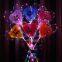LED Light up Bobo Balloons Hand-held Luminous Clear Bubble Balloon 3 Levels Flashing Handles Clear Color Bobo Balloons