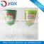 Double wall plastic red wine mug with novel design