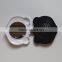 Panda shaped travel hair brush mirror