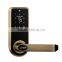OSPON touchscreen digital latch bolt door lock,silver color,antique bronze