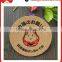 Customsized Waterproofing Cork Coaster Bibulous Wooden Coasters