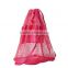 china products foldable mesh drawstring backpack mini bag