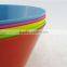 10 inch high quality yellow round shape melamine candy bowl