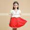 Latest Children Western Frocks Designs Model for Arab Baby Girl Dress