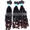 Fashional design SPRIAL CURL and tangle free indian virgin wholesale hair